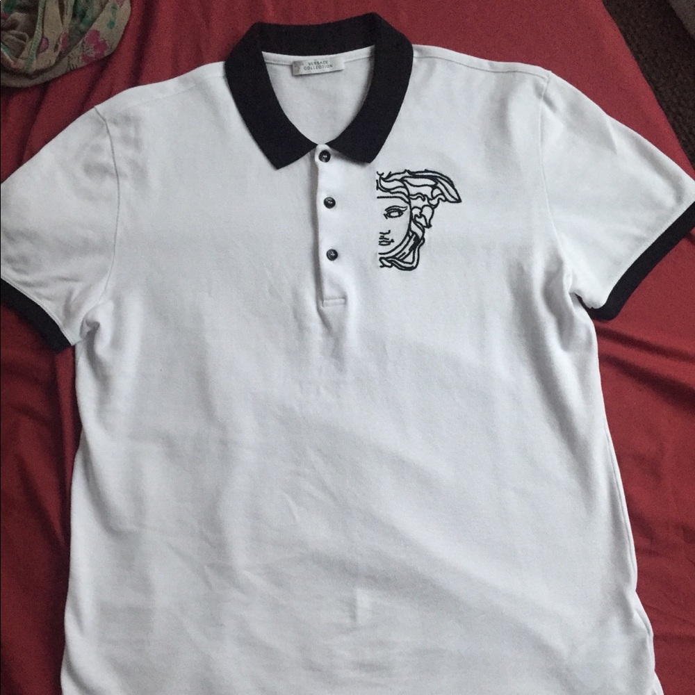 Versace men’s polo shirt